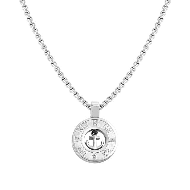 Collana Manvision con pendente e simbolo ancora - 133008 001