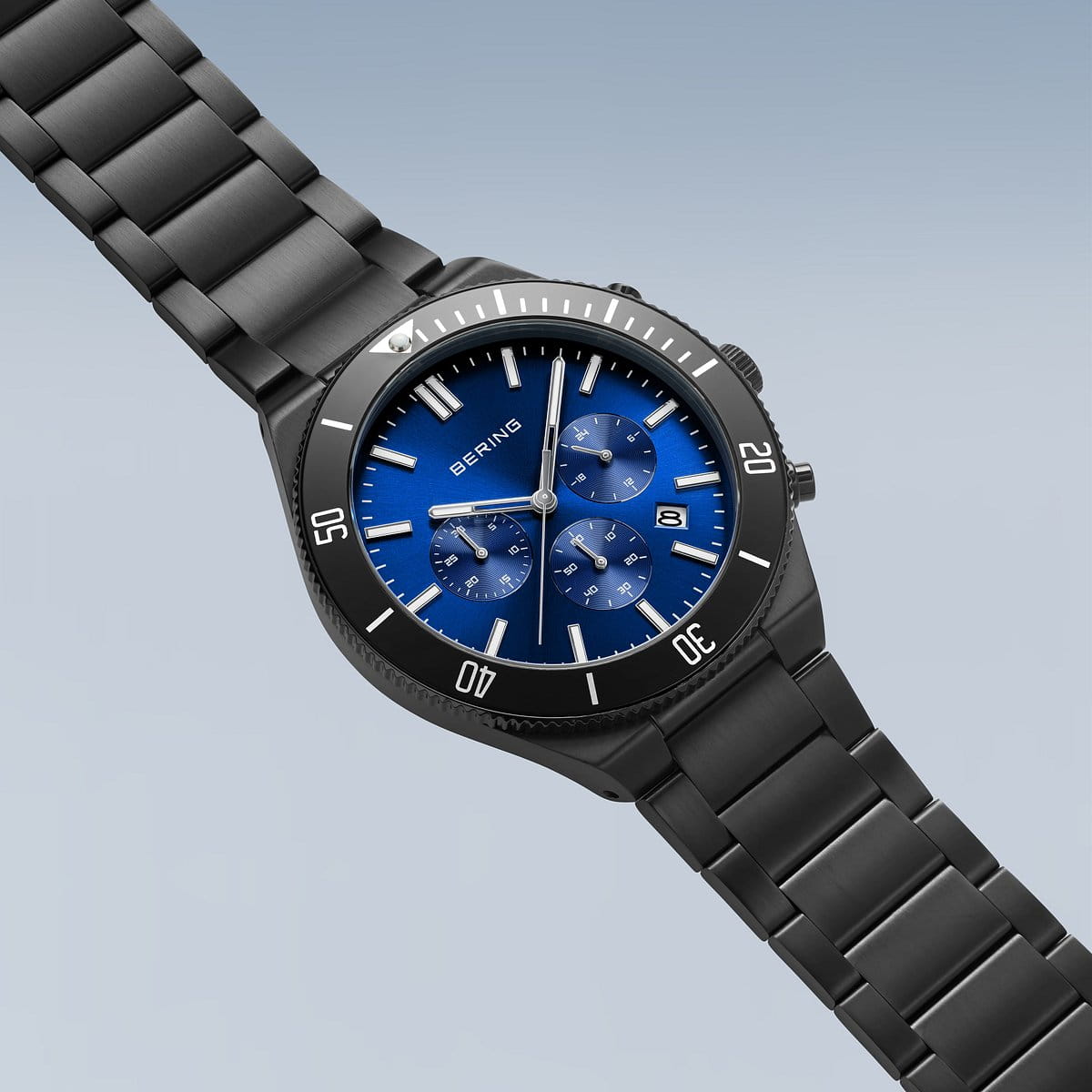 Classic | nero brillante/spazzolato | 15043-727