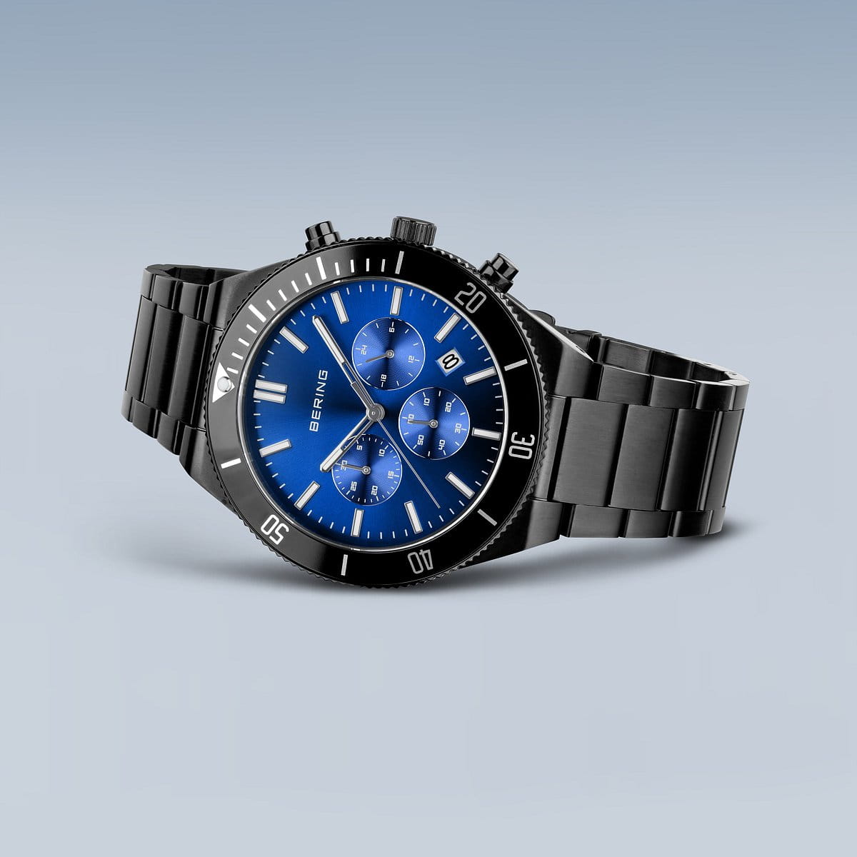 Classic | nero brillante/spazzolato | 15043-727
