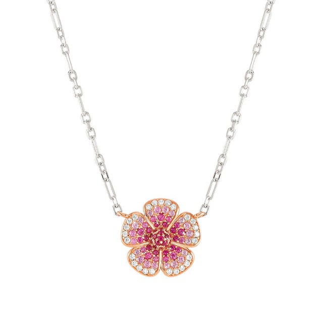 Collana Crysalis Fiore con Cubic Zirconia - 241103 010