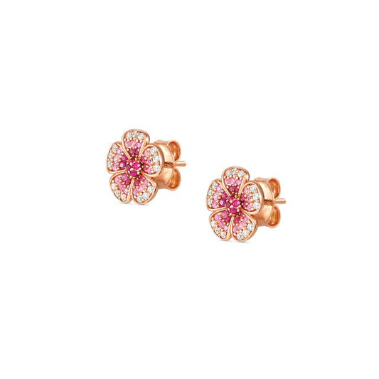 Orecchini Crysalis Fiori con Cubic Zirconia - 241104 010