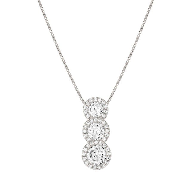 Collana Seidivina con 3 Zirconi - 241403010