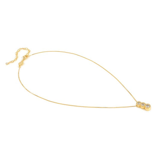 Collana Seidivina con 3 Zirconi - 241403 012