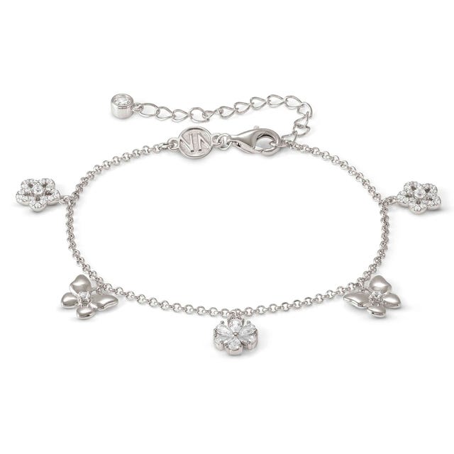 Bracciale SweetMadame mix fiori farfalle - 242007 050