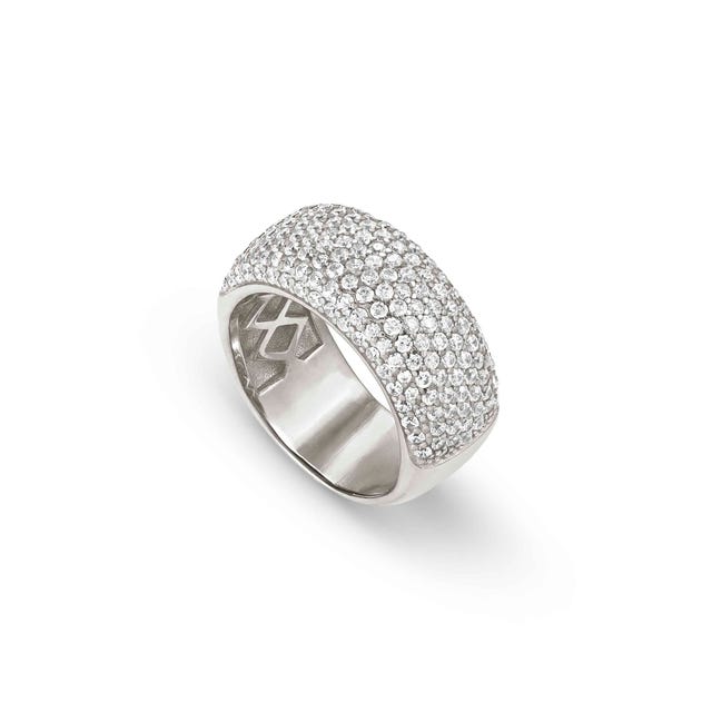anello fascia enigmatic shine argento - 242400006