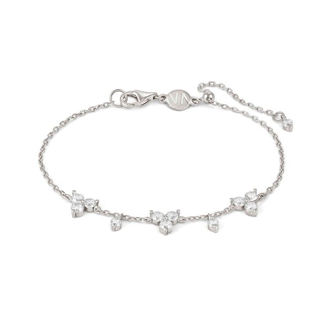 Bracciale Life Bouquet con Pietre Bianche - 242504 010
