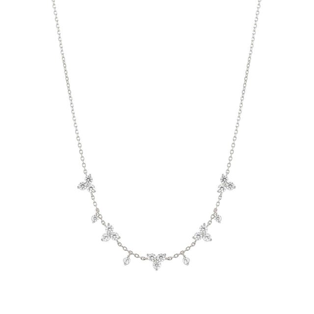 Collana Life Bouquet con Pietre Bianche - 242507 010