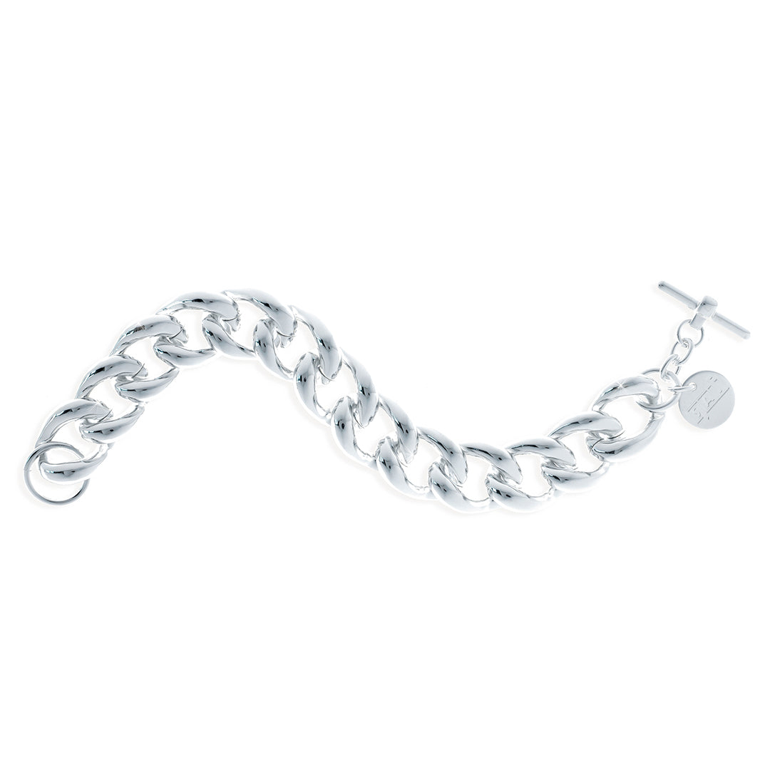 Bracciale in bronzo argentato - 000EXH0175000 0054