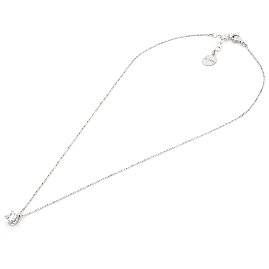 Collana Cubic Zirconia Maxi in argento bianco - 721YHH1554070 5816