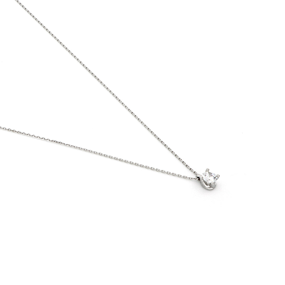Collana Cubic Zirconia Maxi in argento bianco - 721YHH1554070 5816