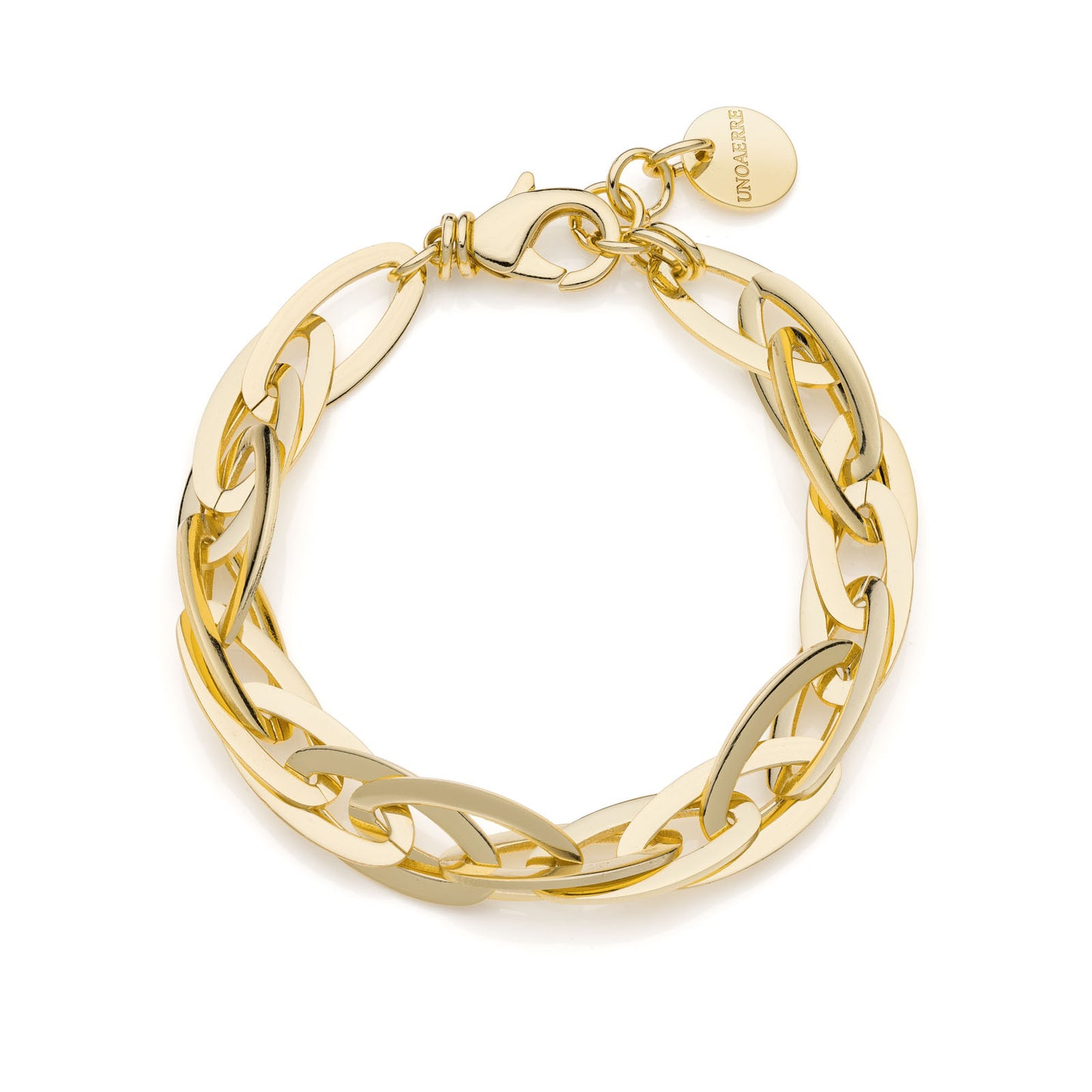 Bracciale catena a navette dorato - 016EXB0024000 2342