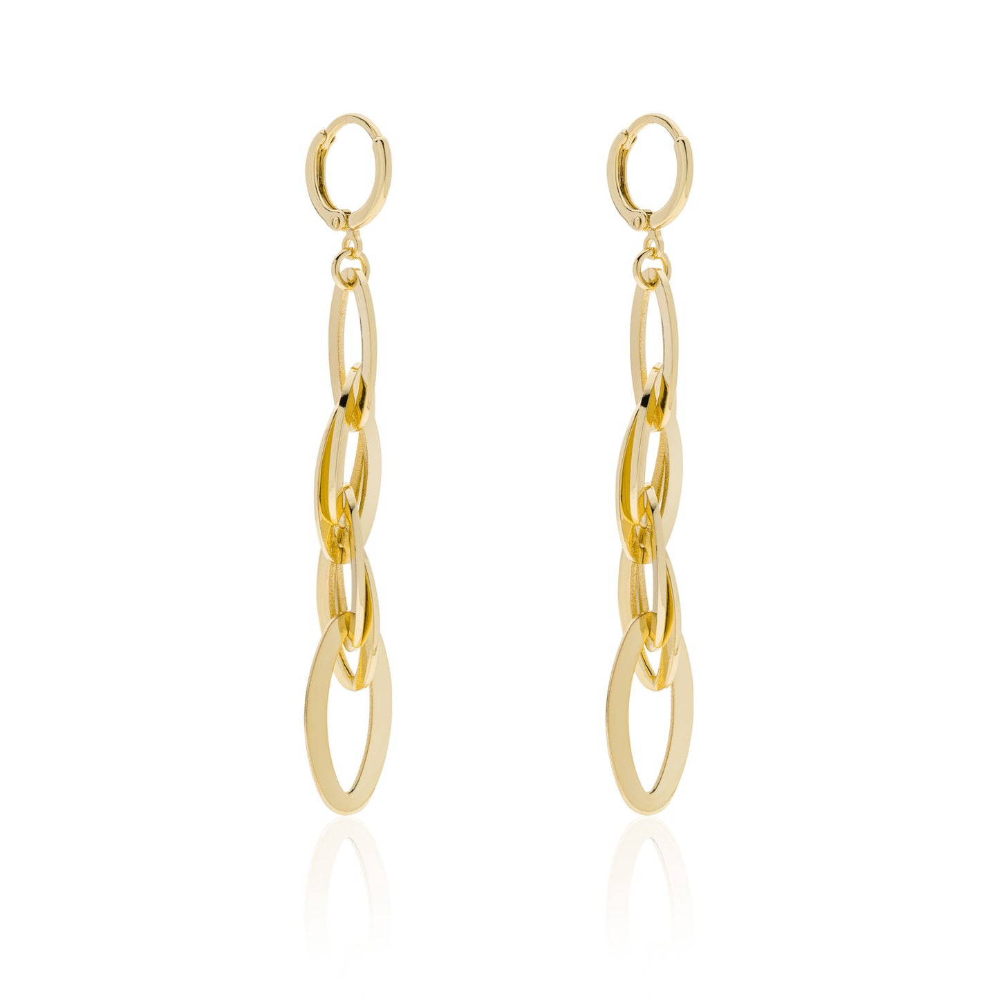 Orecchini pendenti catena navette - 016EXO0021000 2341
