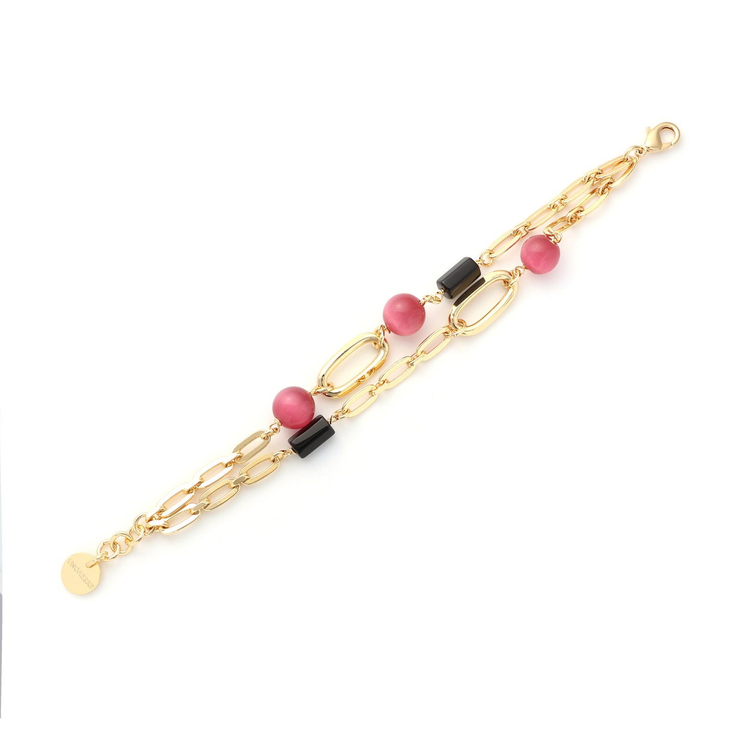 Bracciale Gipsy con sfere rosa - 000EXB5214000 2562