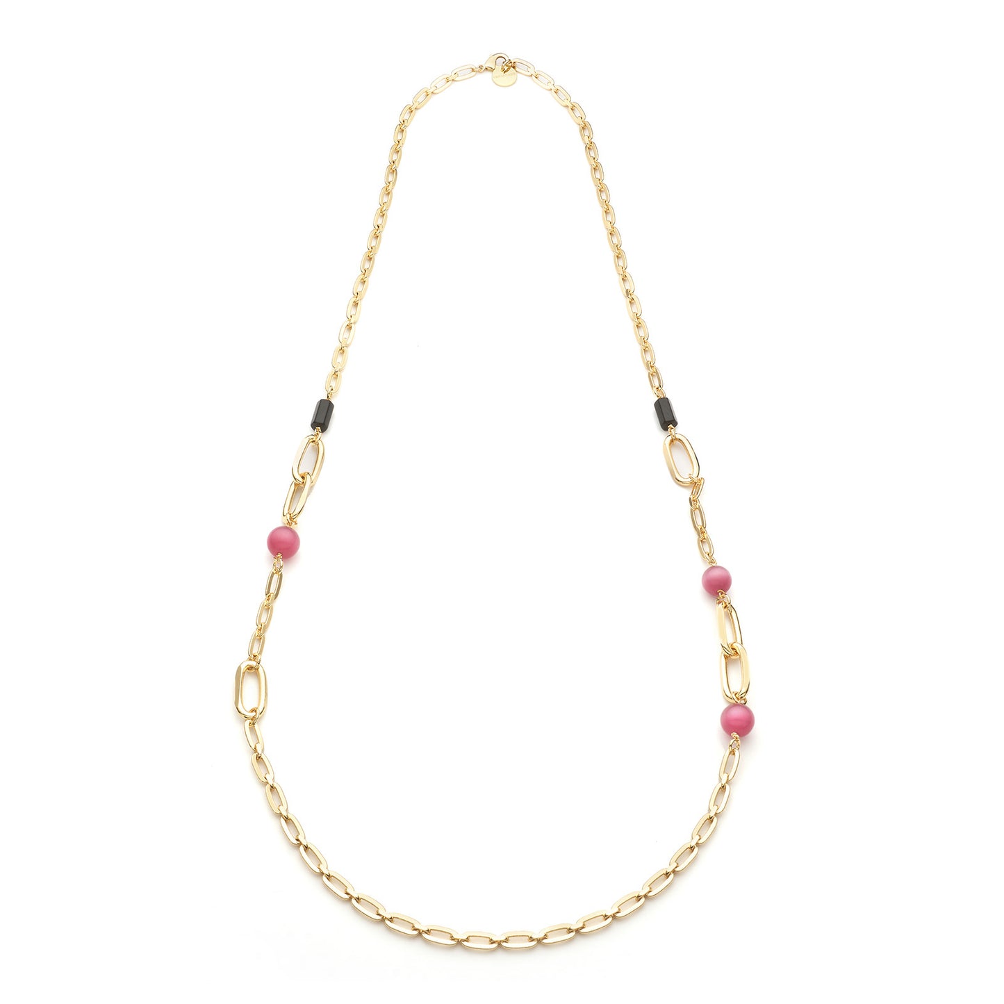 Collana Gipsy con sfere rosa - 000EXH5454000 2560