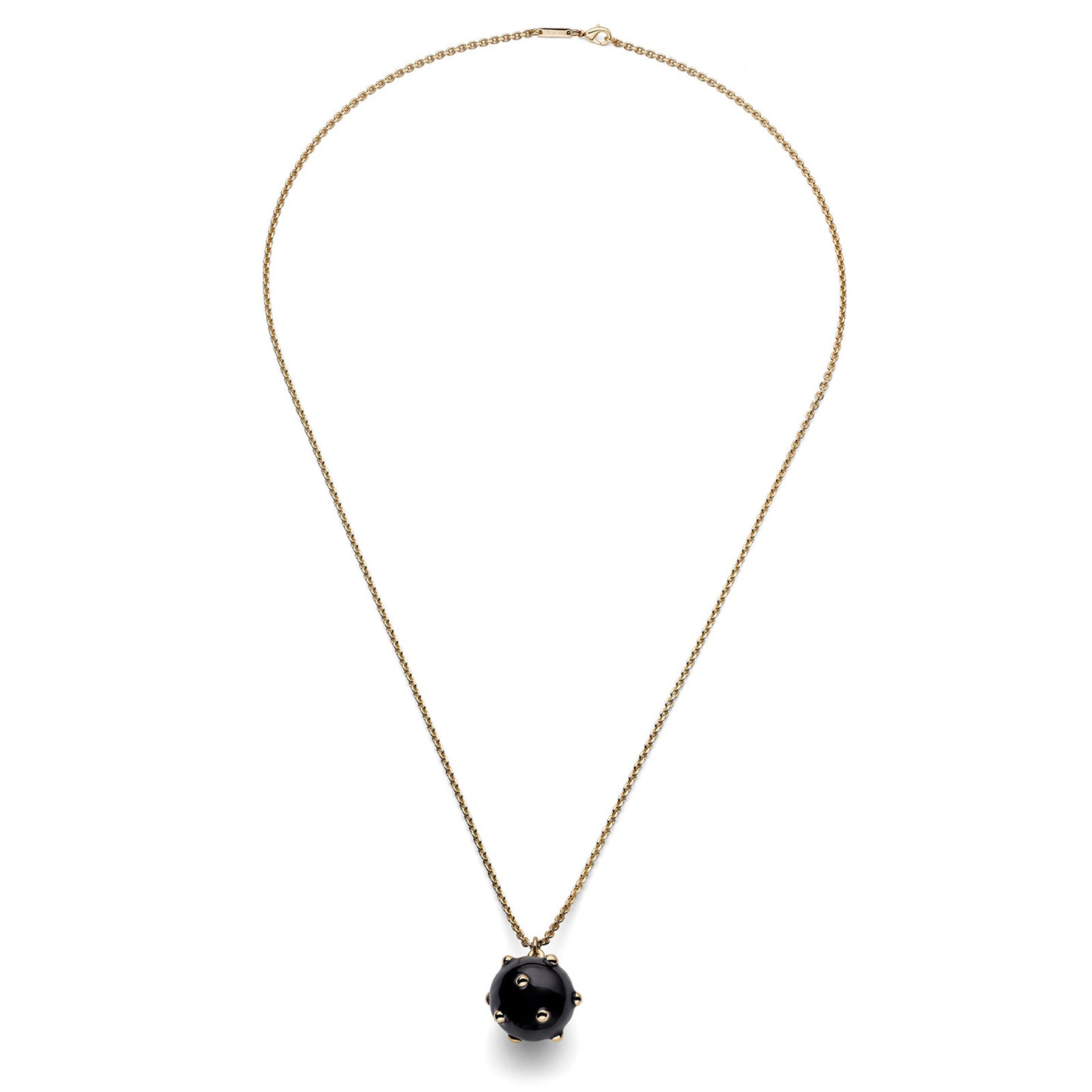 Collana con Mina grande nera - 000EXH5604000 2696
