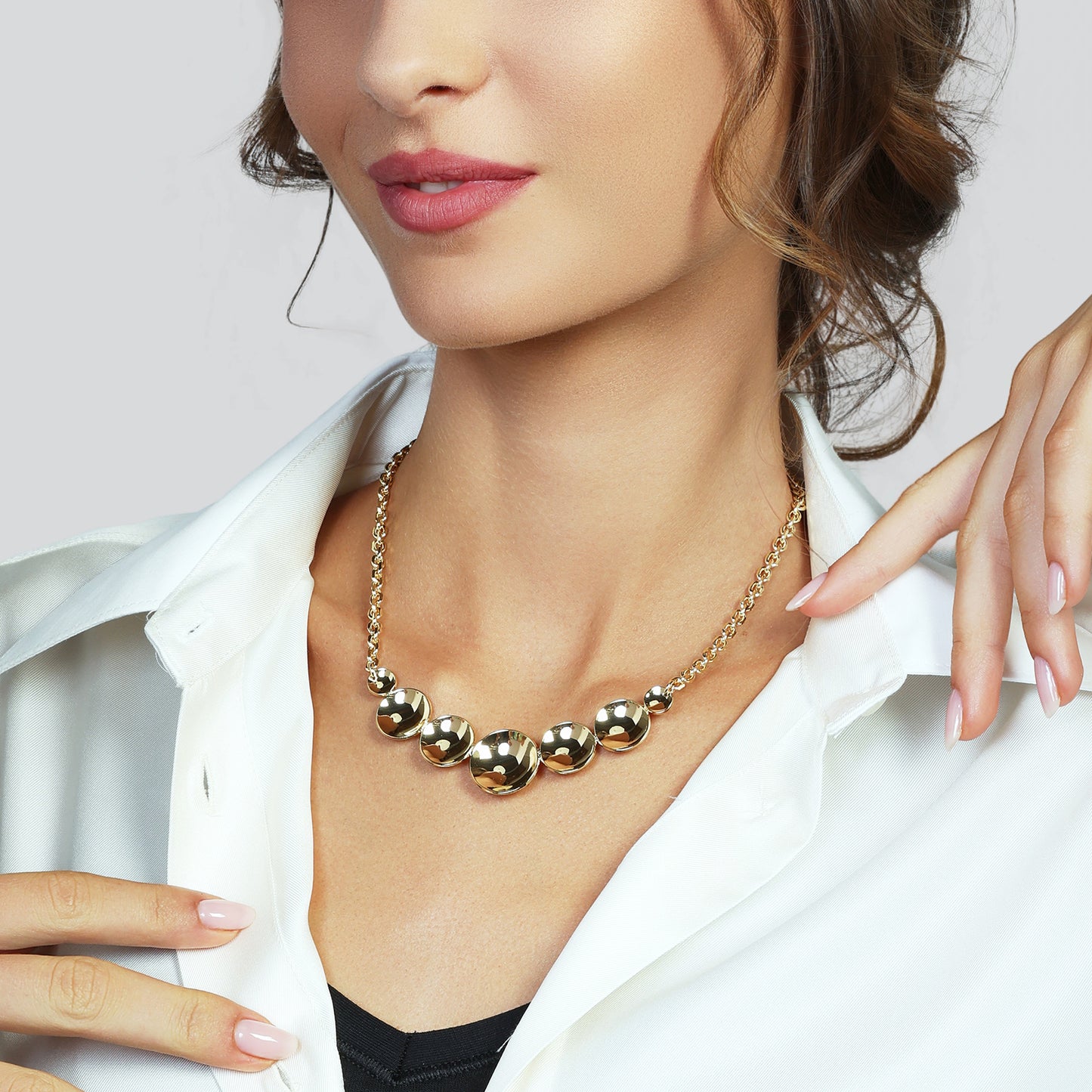 Collana dorata Lux - 017EXH0084000 2744