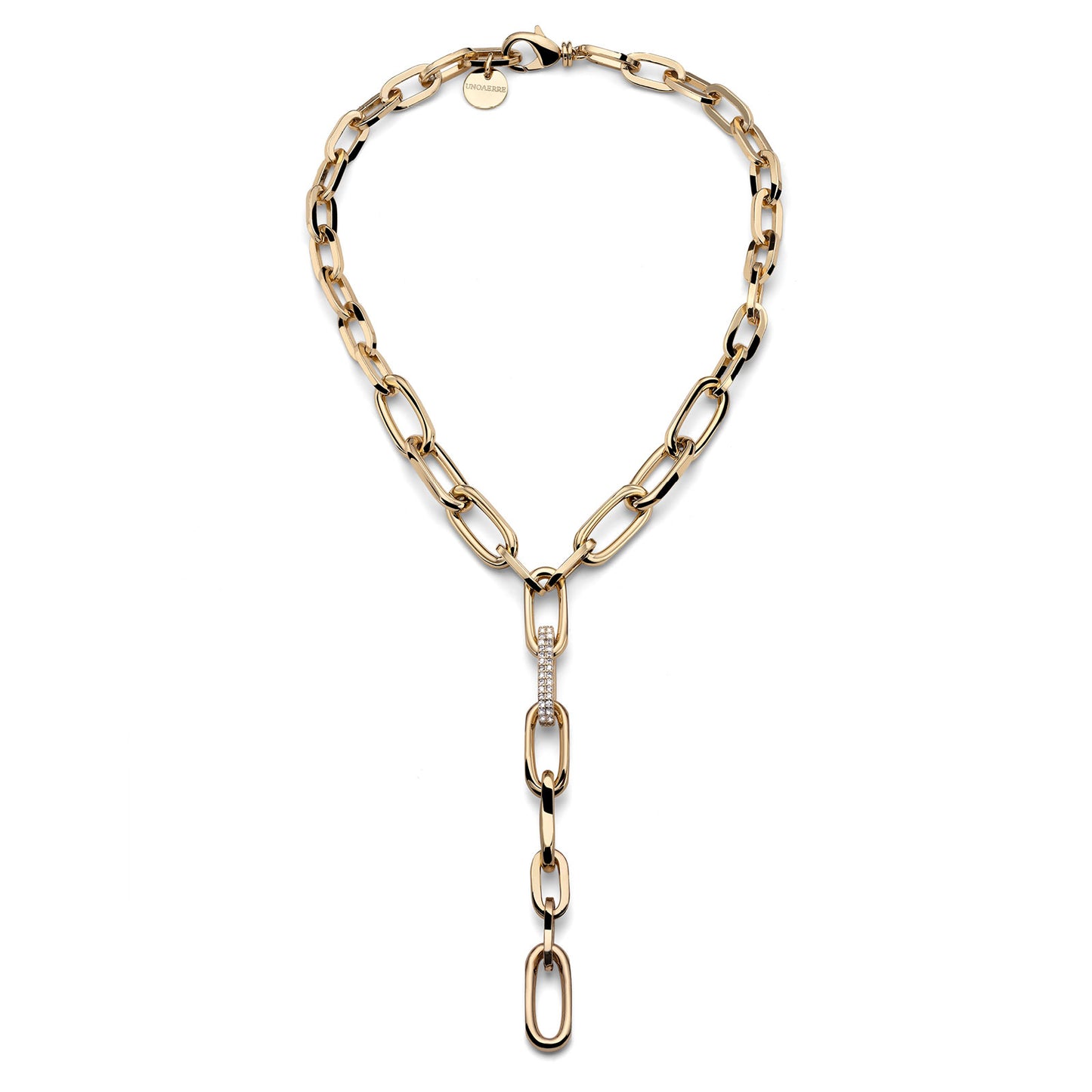 Collana Y con maglia in zirconi - 000EXH5734000 2779