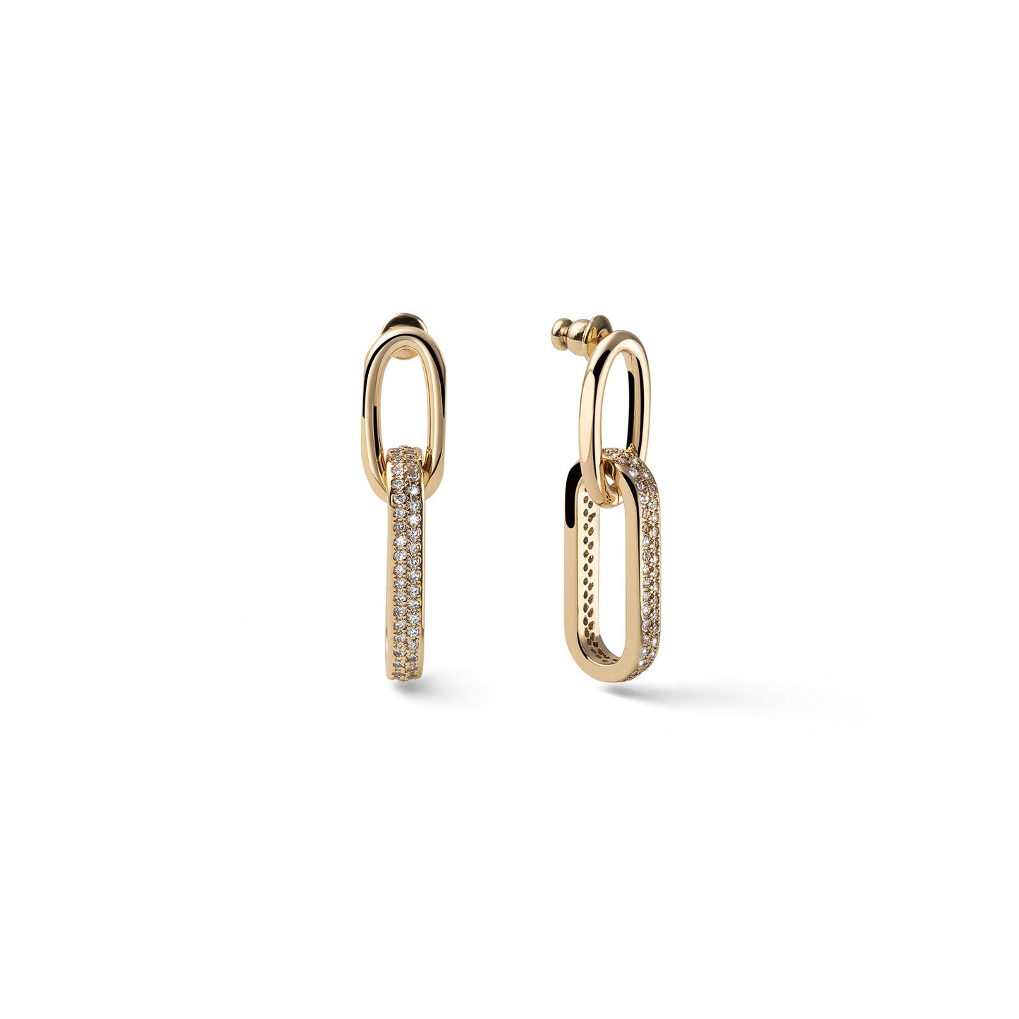 Orecchini catena con zirconi - 000EXO4778000 2786