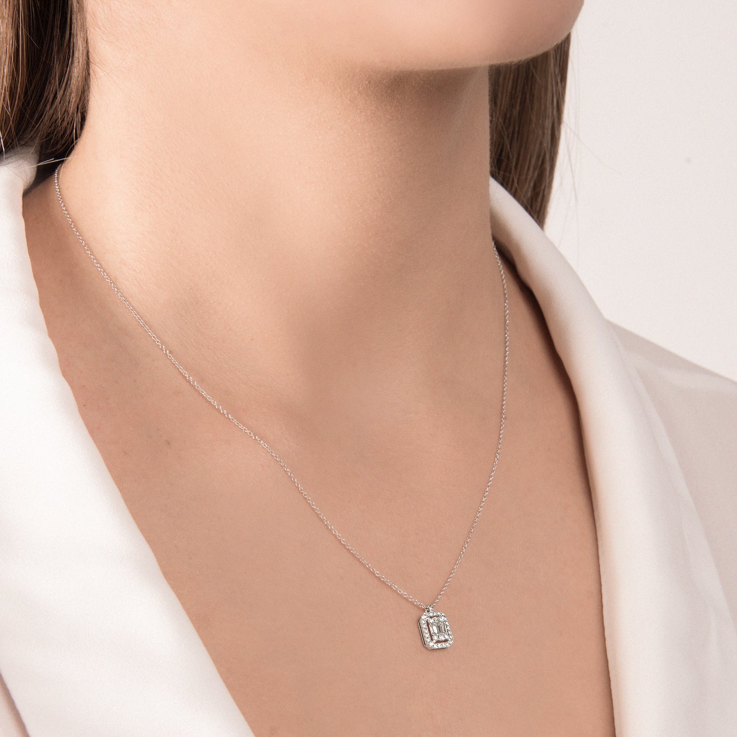 Collana Fantasia ORO E DIAMANTI ABA1317