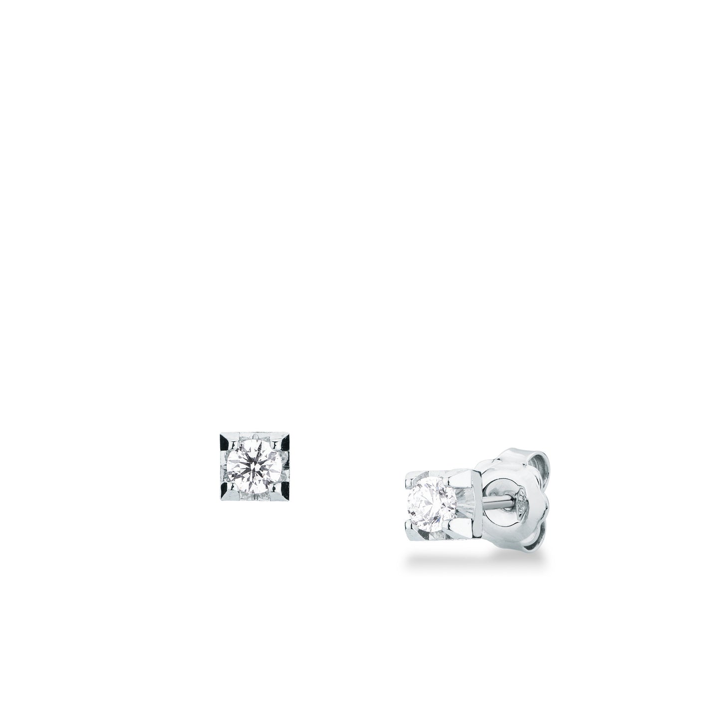 Orecchini ORO BIANCO E DIAMANTI BN49/90