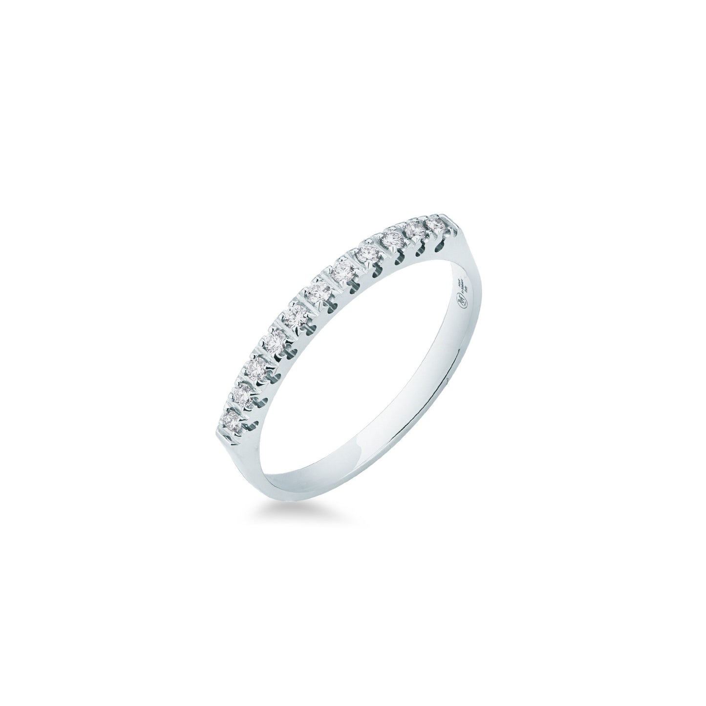 Anello in ORO BIANCO E DIAMANTI - DS81/EI20