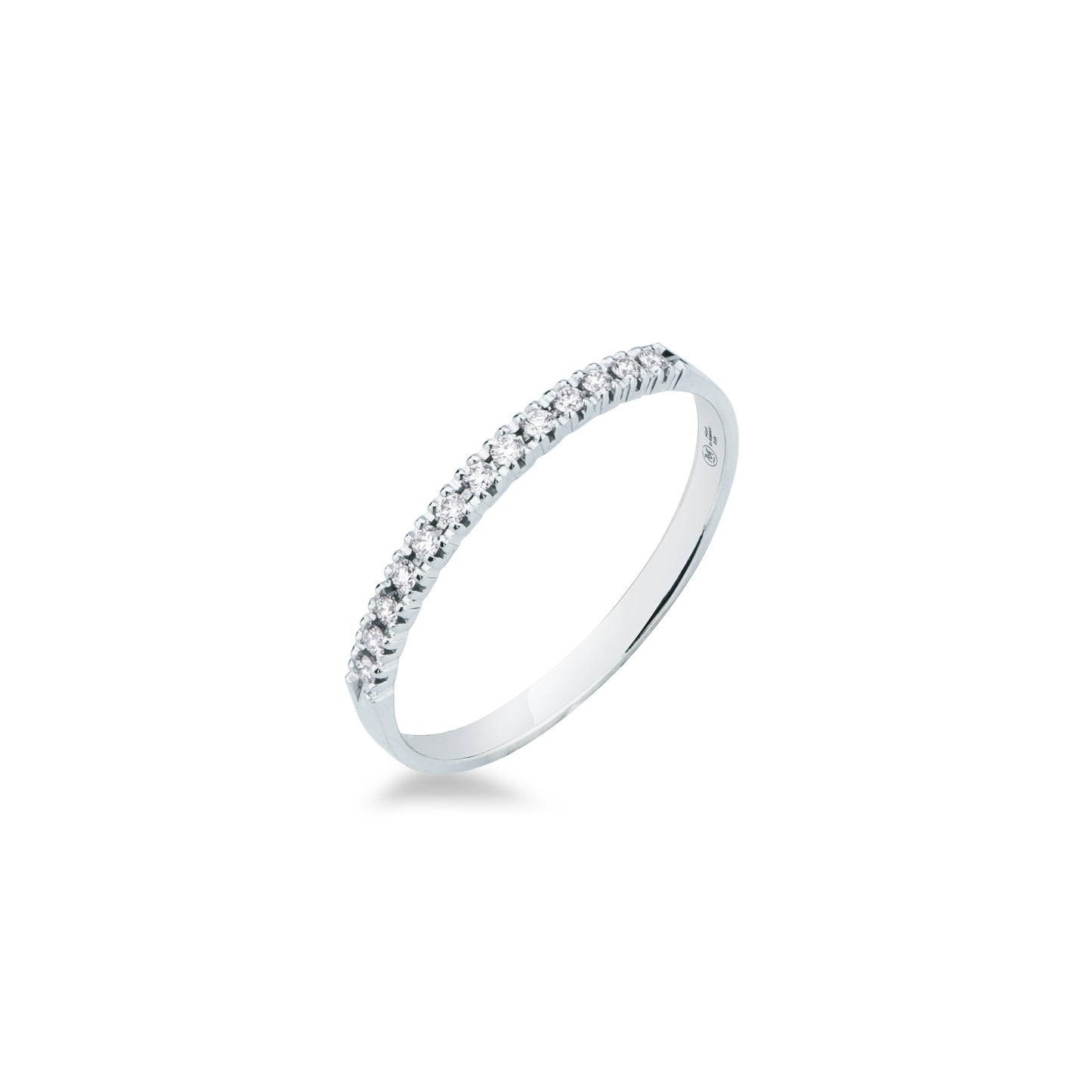 Anello in ORO BIANCO E DIAMANTI - LE42/EK10