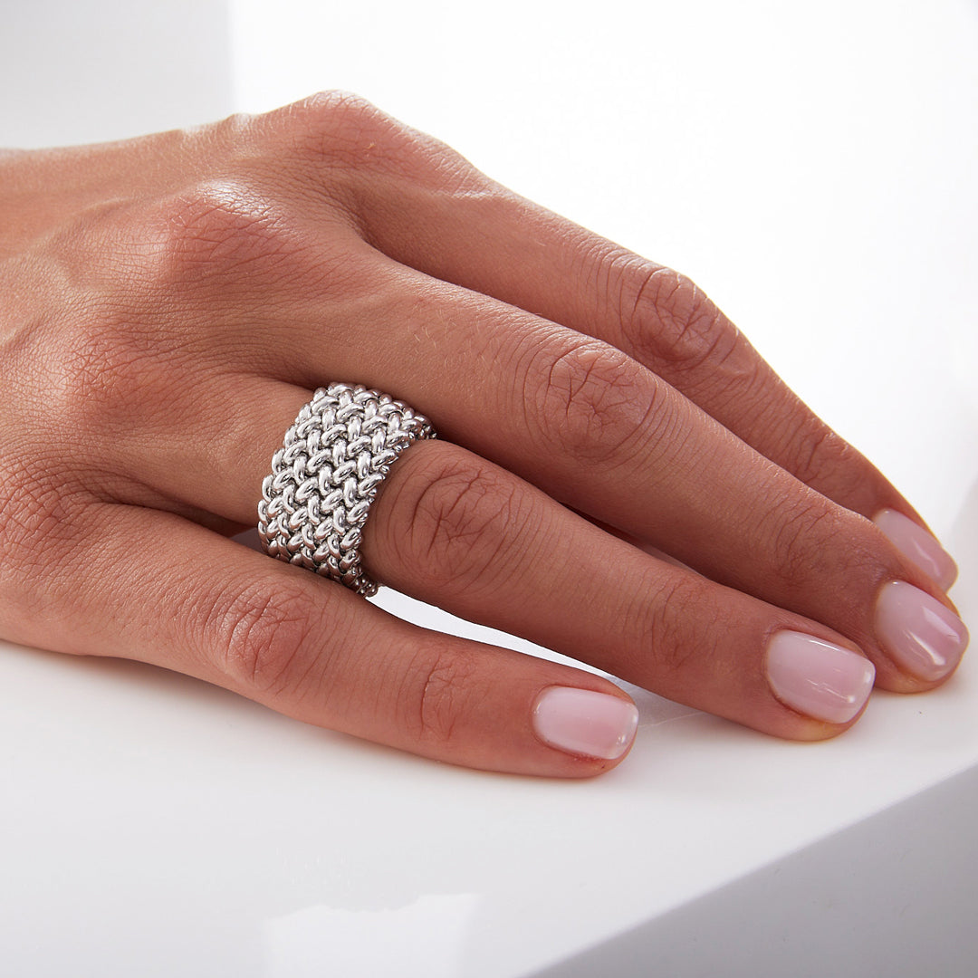 Anello in argento bianco Chicco - 711ECA0120000 5892/21