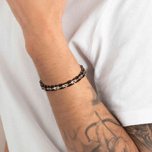 Bracciale Strong con finitura PVD colorata - 028314 012