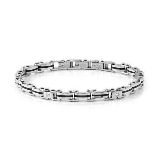 Bracciale Strong Diamond con 4 diamanti bianchi - 028322 001