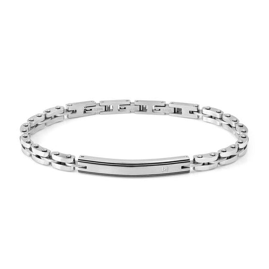 bracciale strong diamond targhetta - 028338 058