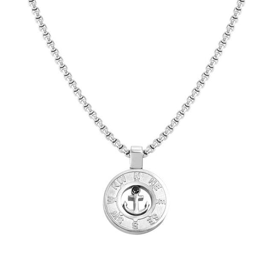 Collana Manvision con pendente e simbolo ancora - 133008 001