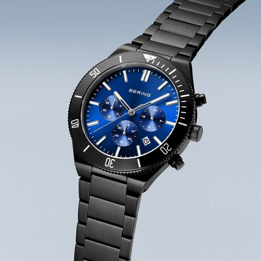 Classic | nero brillante/spazzolato | 15043-727