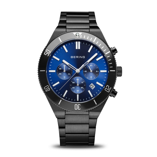 Classic | nero brillante/spazzolato | 15043-727