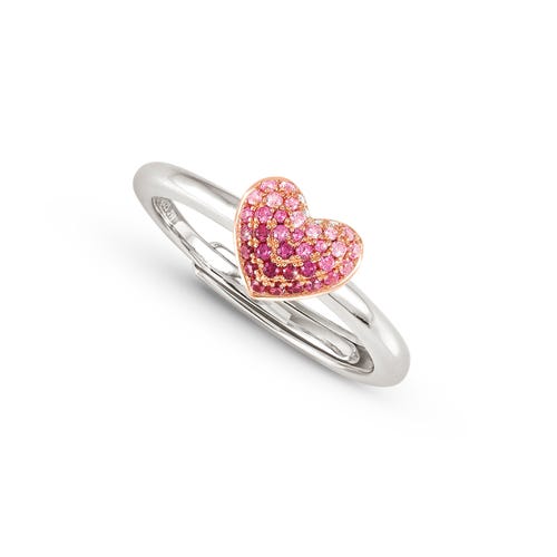 Anello Crysalis cuore piccolo con Cubic Zirconia - 241100 004