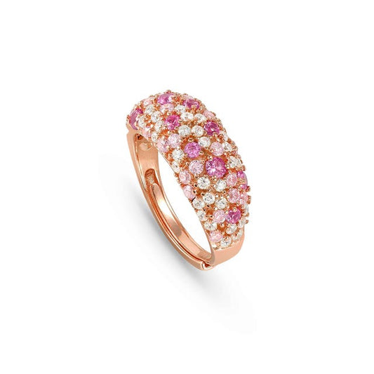 Anello Mosaica con 50 Zirconi colorati - 241600 011