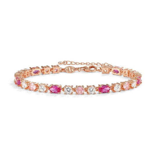 Bracciale Mosaica in argento con 24 Zirconi colorati - 241602 011