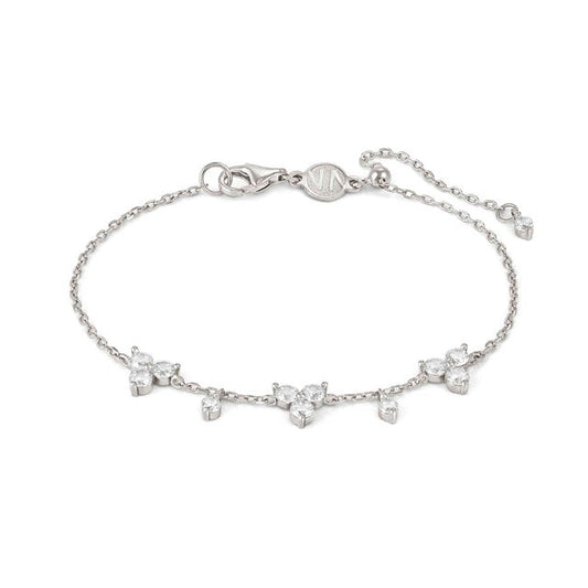 Bracciale Life Bouquet con Pietre Bianche - 242504 010