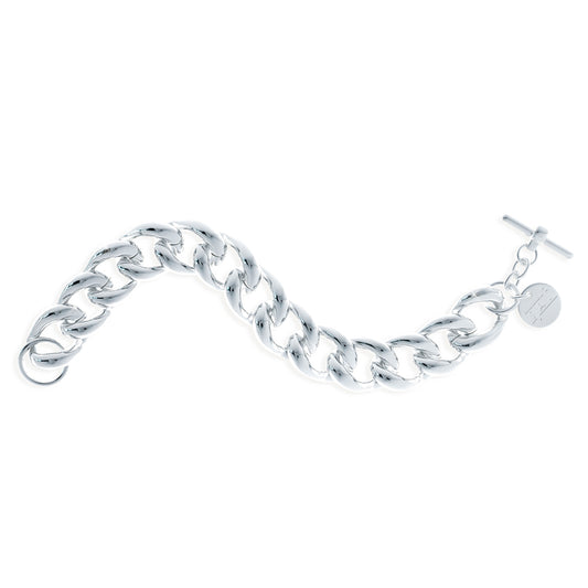 Bracciale in bronzo argentato - 000EXH0175000   0054