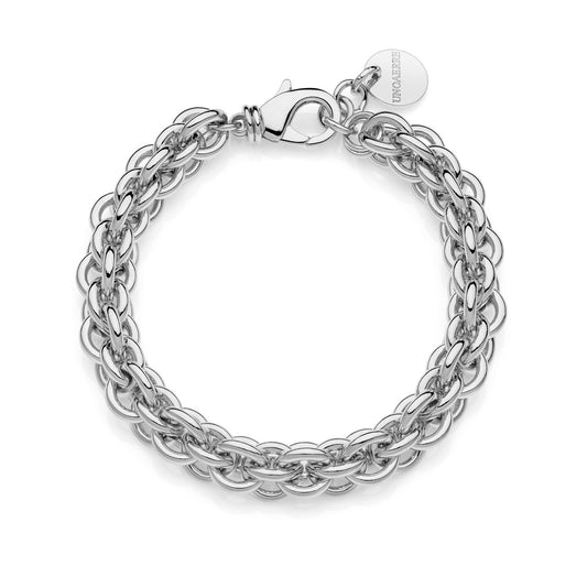 Bracciale multifilo in catena rolò argentata - 000EXB5014000   2361
