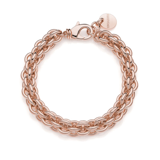 Bracciale multifilo in catena rolò rosa - 000EXB5014000   2362