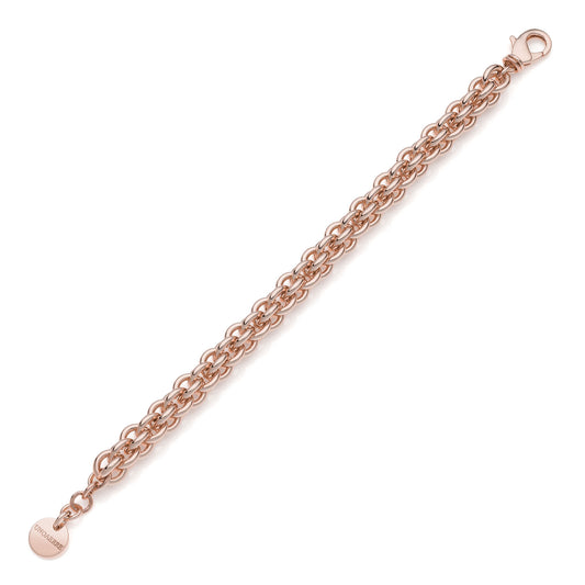 Bracciale multifilo in catena rolò rosa - 000EXB5014000   2362