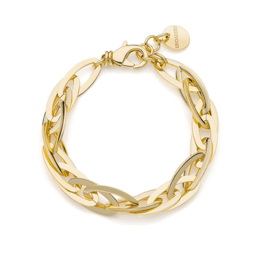 Bracciale catena a navette dorato - 016EXB0024000   2342