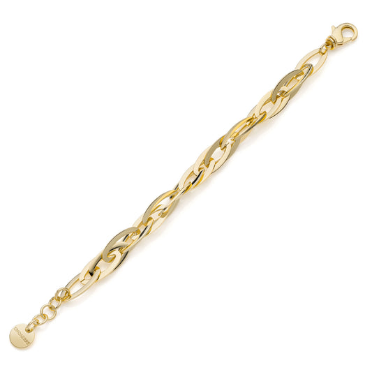 Bracciale catena a navette dorato - 016EXB0024000   2342