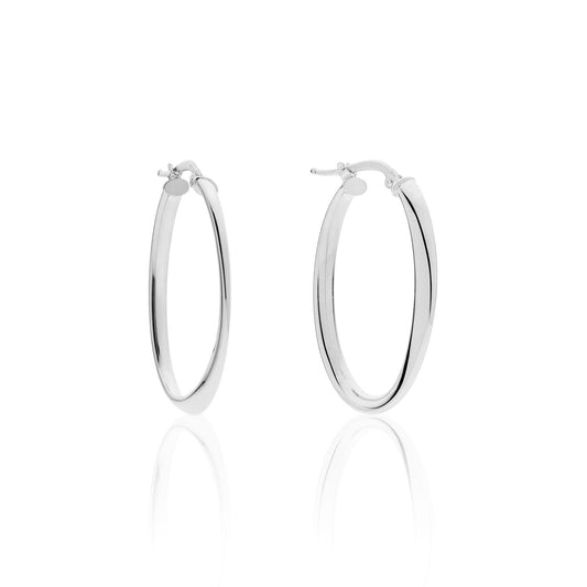 Orecchini a cerchio ovale in argento - 700YOV7079900   6319
