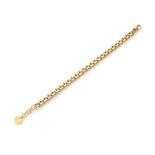 Bracciale forzatina quadra dorato - 000EXB5194000   2567