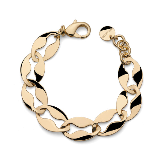 Bracciale maglia marina dorato - 016EXB0104000   2649