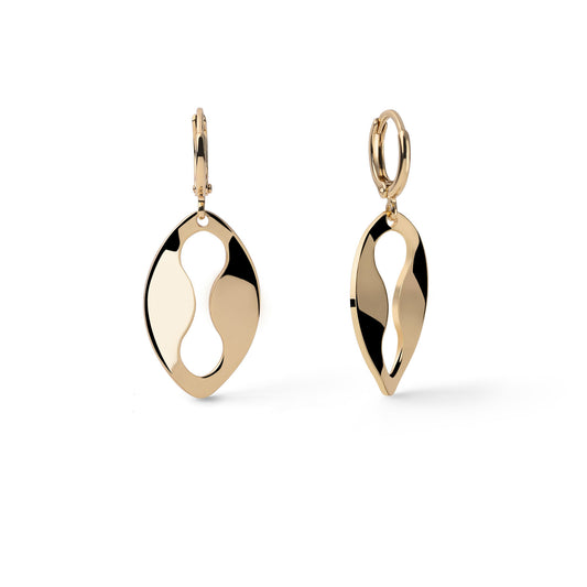 Orecchini maglia marina dorata - 016EXO0151000   2663