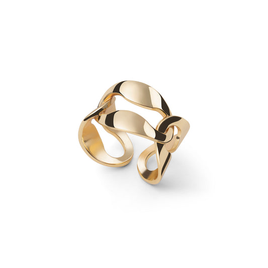 Anello maglia marina dorata - 016EXA0010000   2641
