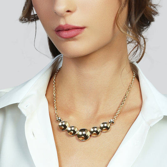 Collana dorata Lux - 017EXH0084000   2744