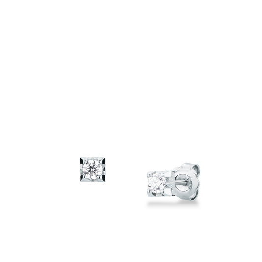 Orecchini ORO BIANCO E DIAMANTI BN49/90